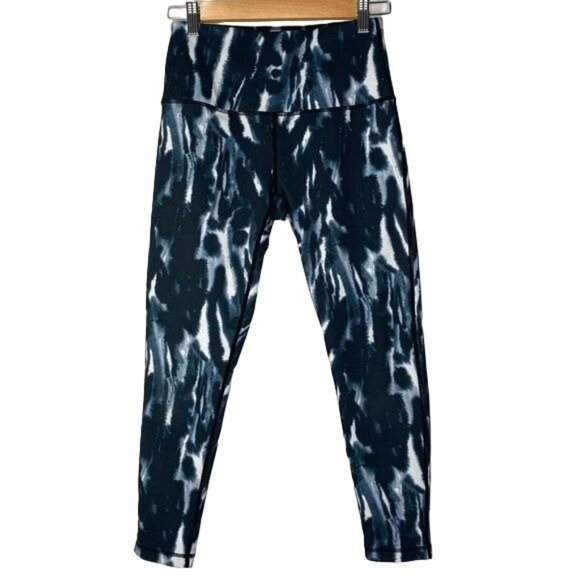 Zella Pants - Zella Leggings Womens black white tie dye size Small S